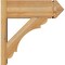 Ekena Millwork Olympic Rough Sawn Arts and Crafts Outlooker, Western Red Cedar, 8"W x 22"D x 22"H OUT08X22X22OLY03RWR - alternate 2